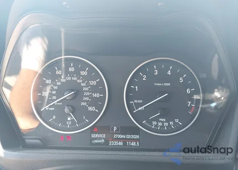 2016 BMW X1 xDrive28I из США, поврежденный, VIN WBXHT3C39GP884414